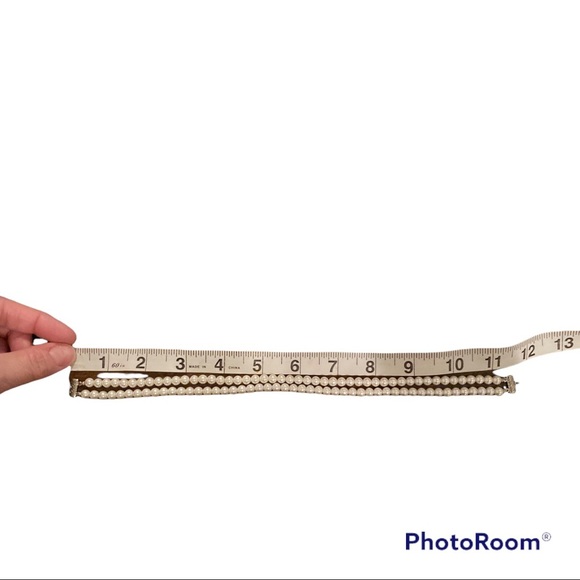 🌸 PEARL CHOKER NECKLACE & BRACELET SET (Youth/Child Size) - Picture 5 of 10